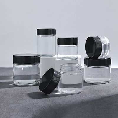 Pot cosmétique en verre