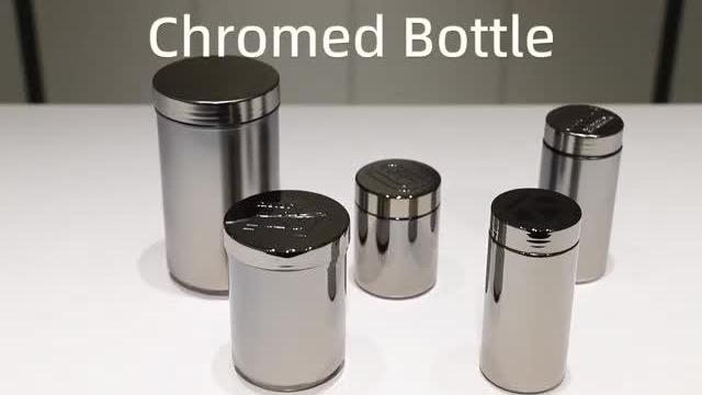 Boîte en Plastique Chromé