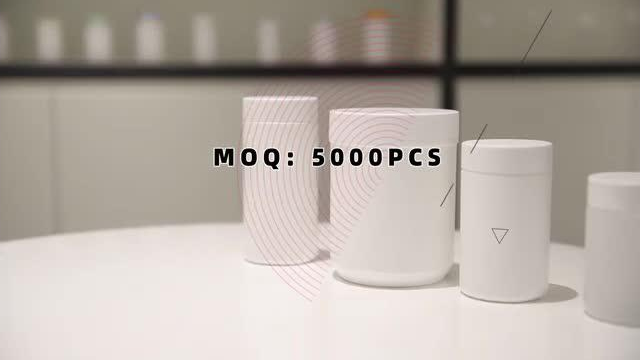 Bouteille PEHD blanche