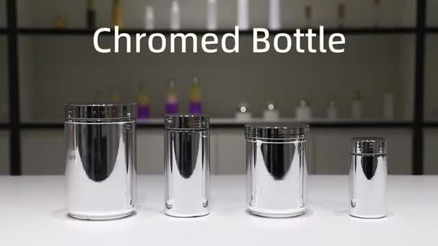 Bouteille en plastique pour compléments pour animaux de compagnie