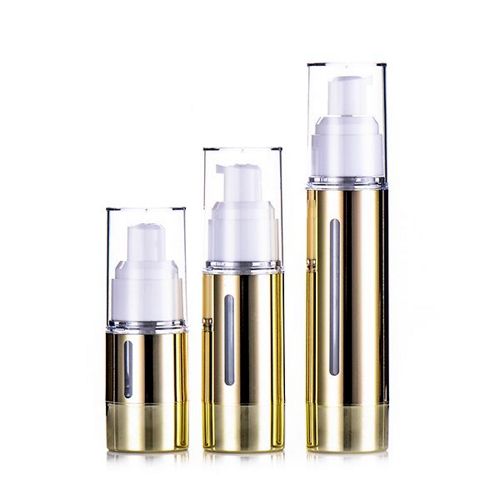 Flacon airless métallisé