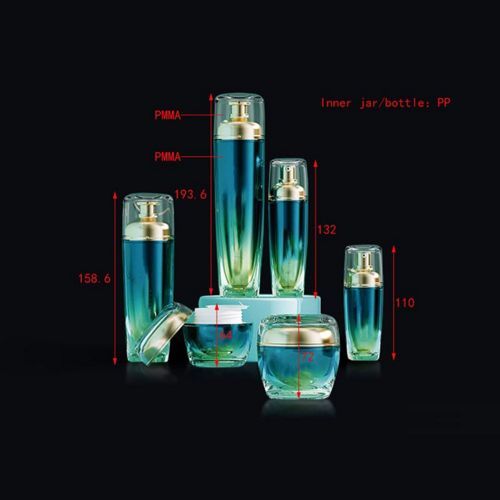 Set de flacons airless colorés