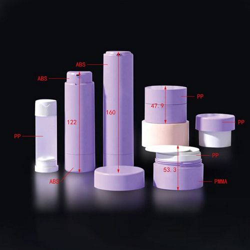 Flacons et pots cosmétique rechargeables sans air