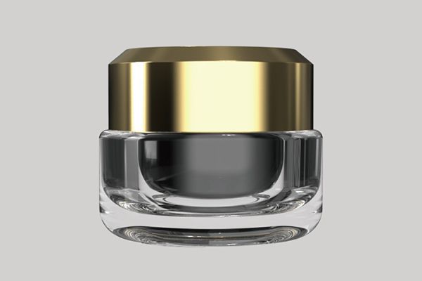 Pot cosmétique en verre rechargeable RC101