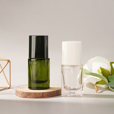 Flacon cosmétique en verre de forme irrégulière