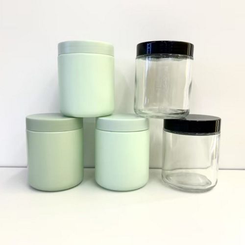 Pot cosmétique en verre