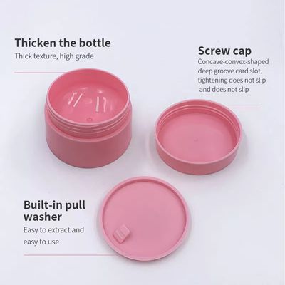 Pot de crème cosmétique en PP