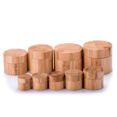 Pot cosmétique en bambou