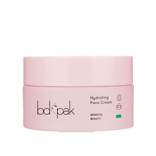 Pot de crème cosmétique en verre