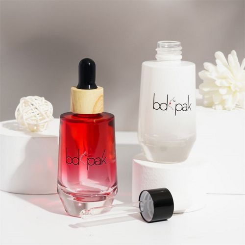 Flacon compte-goutte forme irrégulière