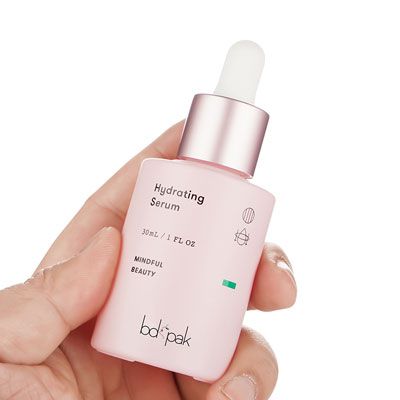 Flacon compte-goutte rose