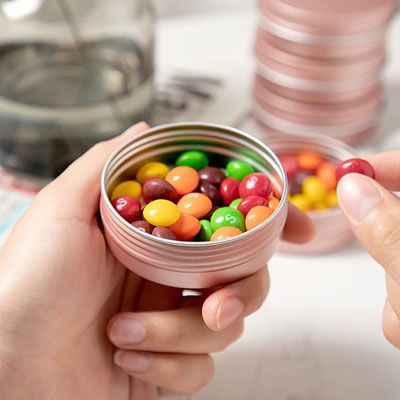 Pot cosmétique en aluminium vissable