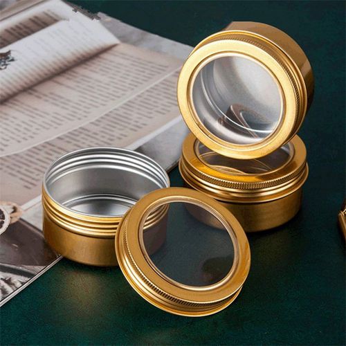 Pot cosmétique en aluminium