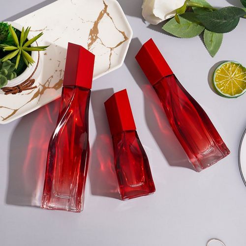 Twist Flacon en verre courbé pour lotion