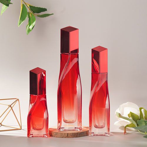 Twist Flacon en verre courbé pour lotion